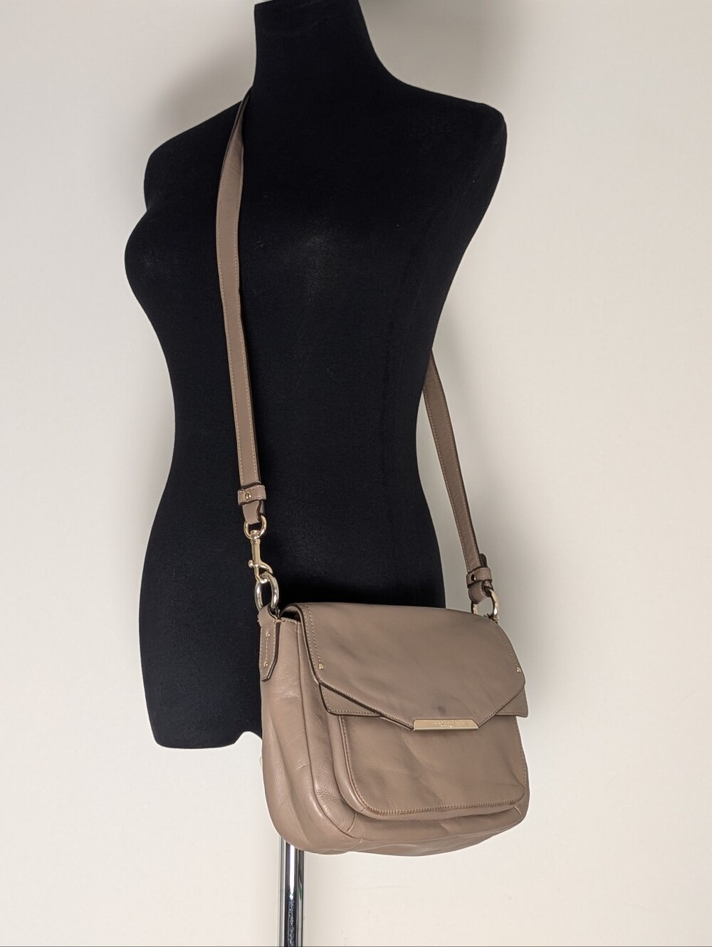Coach Vintage Brown Leather Crossbody Bag